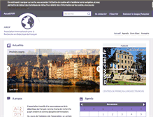 Tablet Screenshot of airdf-fra.fipf.org